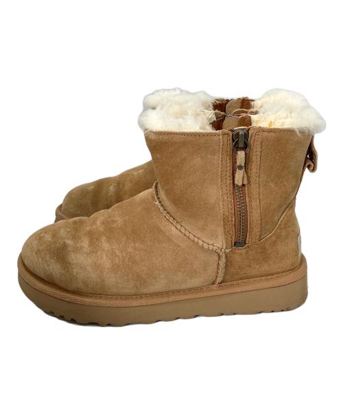UGG（アグ）UGG (アグ) サイドジップブーツ ベージュ サイズ: 23cmの古着・服飾アイテム