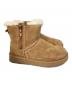 中古・古着 UGG (アグ) サイドジップブーツ ベージュ サイズ: 23cm：6000円