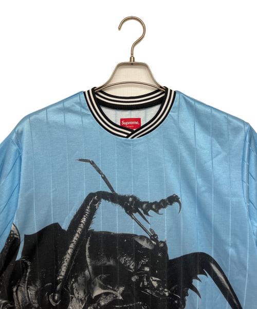 SUPREME（シュプリーム）Supreme (シュプリーム) 半袖カットソー ブルー サイズ:Mの古着・服飾アイテム