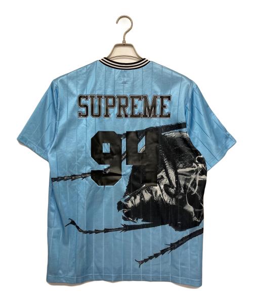 SUPREME（シュプリーム）Supreme (シュプリーム) 半袖カットソー ブルー サイズ:Mの古着・服飾アイテム