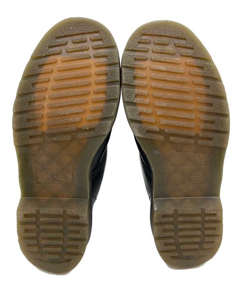 Dr.Martens（ドクターマーチン）Dr.Martens (ドクターマーチン) Needles (ニードルズ) 8ホールブーツ ブラック×パープル サイズ:UK8の古着・服飾アイテム