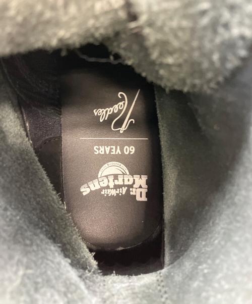 Dr.Martens（ドクターマーチン）Dr.Martens (ドクターマーチン) Needles (ニードルズ) 8ホールブーツ ブラック×パープル サイズ:UK8の古着・服飾アイテム