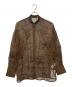 Ameri（アメリ）の古着「MEDI DAY DREAM SHEER SHIRT　ブラウス」｜ブラウン