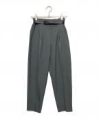 Ameriアメリ）の古着「HIGH WAIST TAPERED BELT SET PANTS パンツ」｜グレー