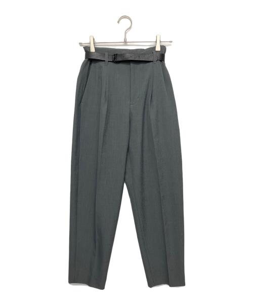 Ameri（アメリ）AMERI (アメリ) HIGH WAIST TAPERED BELT SET PANTS パンツ グレー サイズ:S 未使用品の古着・服飾アイテム