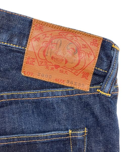 EVISU（エヴィス）EVISU (エヴィス) 2000　セルビッチデニムパンツ インディゴ サイズ:91cm　W36の古着・服飾アイテム