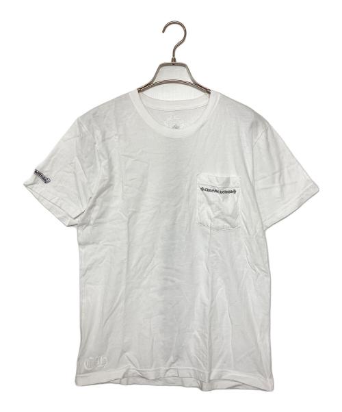 CHROME HEARTS（クロムハーツ）CHROME HEARTS (クロムハーツ) ポケットTシャツ ホワイト サイズ:Mの古着・服飾アイテム