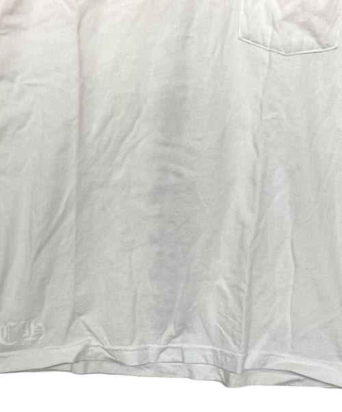CHROME HEARTS（クロムハーツ）CHROME HEARTS (クロムハーツ) ポケットTシャツ ホワイト サイズ:Mの古着・服飾アイテム