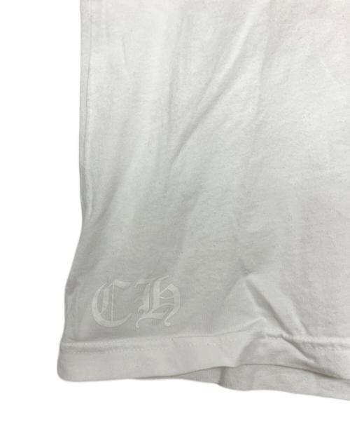 CHROME HEARTS（クロムハーツ）CHROME HEARTS (クロムハーツ) ポケットTシャツ ホワイト サイズ:Mの古着・服飾アイテム