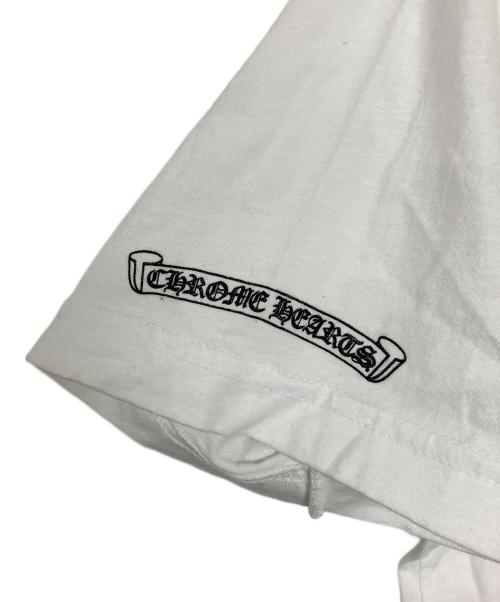 CHROME HEARTS（クロムハーツ）CHROME HEARTS (クロムハーツ) ポケットTシャツ ホワイト サイズ:Mの古着・服飾アイテム