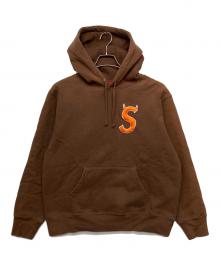 SUPREME（シュプリーム）の古着「S logo　プルオーバーパーカー」｜ブラウン