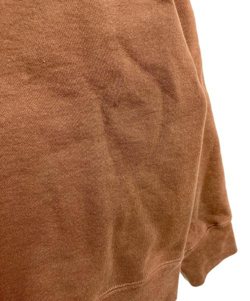 SUPREME（シュプリーム）Supreme (シュプリーム) S logo　プルオーバーパーカー ブラウン サイズ:Sの古着・服飾アイテム