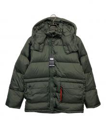 Onitsuka Tiger（オニツカタイガー）の古着「DOWN JACKET」｜グリーン