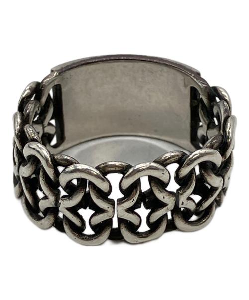 Saint Laurent Paris（サンローランパリ）Saint Laurent Paris (サンローランパリ) エングレーブチェーンリング シルバー（色） サイズ:21号の古着・服飾アイテム