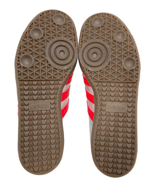 adidas（アディダス）adidas (アディダス) Samba Shibuya スニーカー シルバー×レッド サイズ:25cmの古着・服飾アイテム