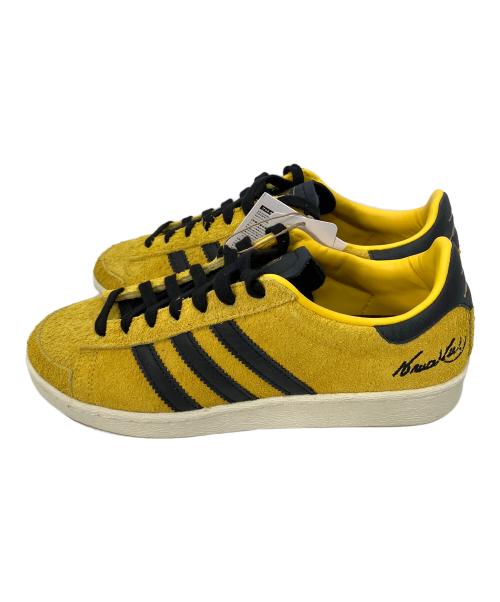adidas（アディダス）adidas (アディダス) Jabbar Lo x Bruce Lee　スニーカー イエロー サイズ:25cm 未使用品の古着・服飾アイテム