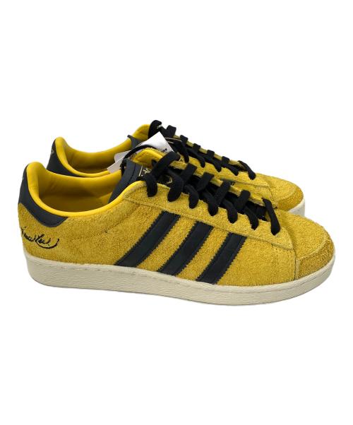 adidas（アディダス）adidas (アディダス) Jabbar Lo x Bruce Lee　スニーカー イエロー サイズ:25cm 未使用品の古着・服飾アイテム