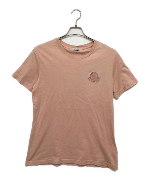 MONCLER（モンクレール）MONCLER (モンクレール) Tシャツ ピンク サイズ:Lの古着・服飾アイテム