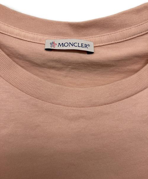 MONCLER（モンクレール）MONCLER (モンクレール) Tシャツ ピンク サイズ:Lの古着・服飾アイテム