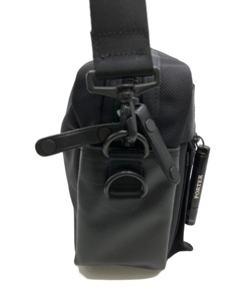 PORTER（ポーター）PORTER (ポーター) HEAT ショルダーバッグ ブラックの古着・服飾アイテム