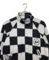 UNDERCOVER (アンダーカバー) FRAGMENT DESIGN (フラグメントデザイン) チェッカーフリースジャケット ブラック サイズ:3：70000円