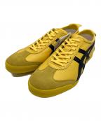 Onitsuka Tigerオニツカタイガー）の古着「MEXICO66DELUXE　ローカットスニーカー」｜イエロー×ブラック