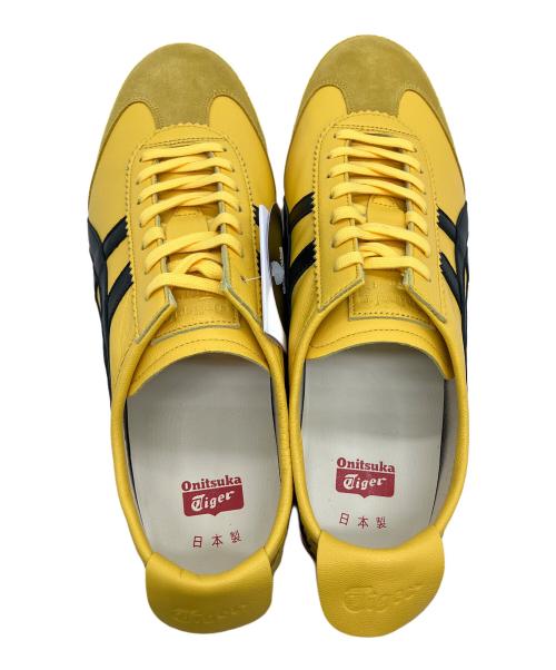 Onitsuka Tiger（オニツカタイガー）Onitsuka Tiger (オニツカタイガー) MEXICO66DELUXE　ローカットスニーカー イエロー×ブラック サイズ: 27cm 未使用品の古着・服飾アイテム