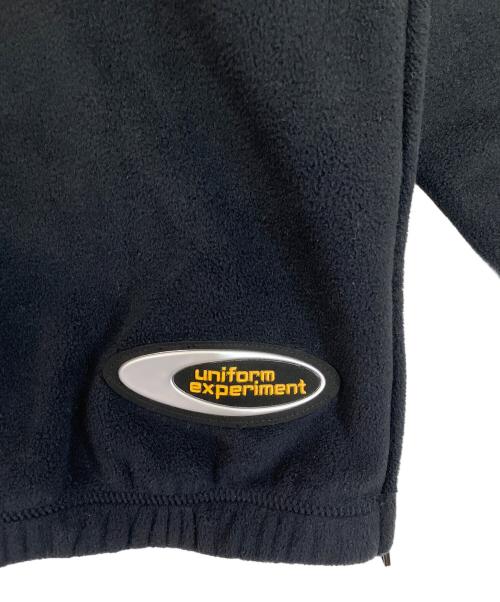 uniform experiment（ユニフォームエクスペリメント）uniform experiment (ユニフォームエクスペリメント) POLARTEC FLEECE PULLOVER ブラック サイズ:３ 未使用品の古着・服飾アイテム