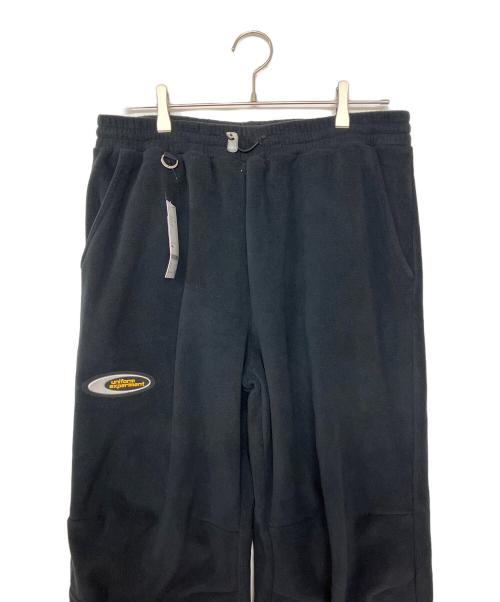uniform experiment（ユニフォームエクスペリメント）uniform experiment (ユニフォームエクスペリメント) POLARTEC FLEECE PANTS ブラック サイズ:３の古着・服飾アイテム