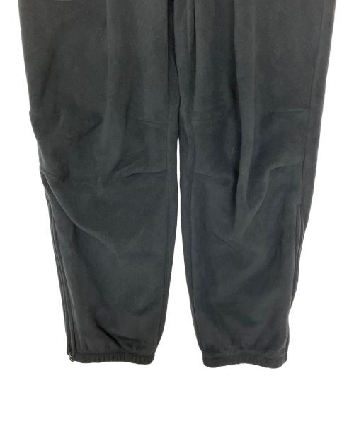 uniform experiment（ユニフォームエクスペリメント）uniform experiment (ユニフォームエクスペリメント) POLARTEC FLEECE PANTS ブラック サイズ:３の古着・服飾アイテム