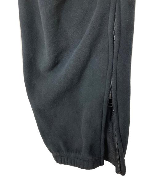 uniform experiment（ユニフォームエクスペリメント）uniform experiment (ユニフォームエクスペリメント) POLARTEC FLEECE PANTS ブラック サイズ:３の古着・服飾アイテム