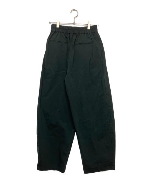 BABYLONE（バビロン）BABYLONE (バビロン) タックナイロンパンツ ブラック サイズ:38の古着・服飾アイテム