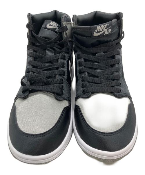 NIKE（ナイキ）NIKE (ナイキ) Satin Shadow ハイカットスニーカー ブラック×グレー サイズ:27.5cmの古着・服飾アイテム