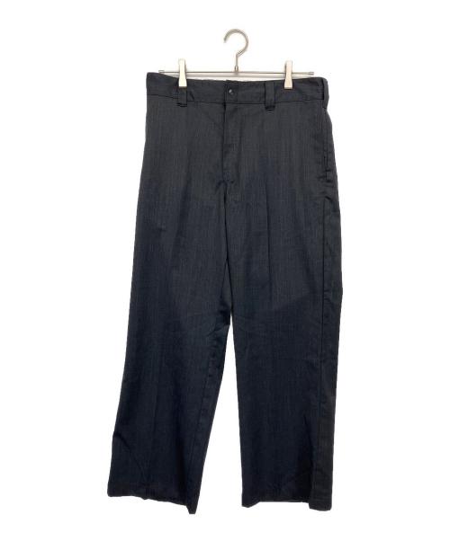 Dickies（ディッキーズ）Dickies (ディッキーズ) BEAUTY&YOUTH (ビューティーアンドユース) メリノ ウール イージー パンツ グレー サイズ:32の古着・服飾アイテム