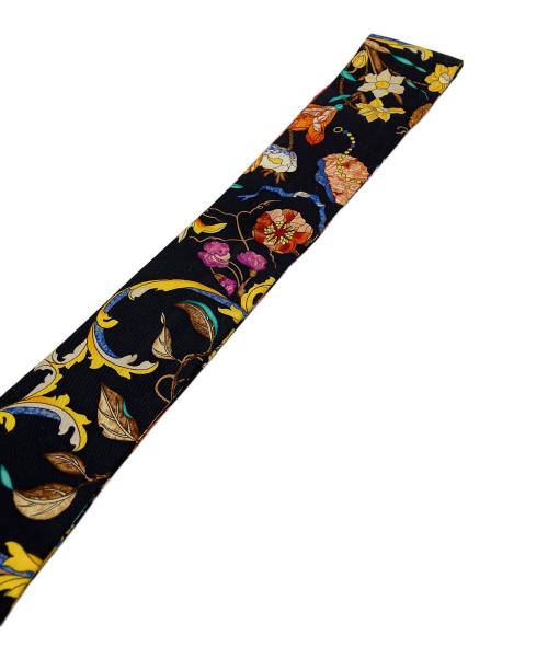 HERMES（エルメス）HERMES (エルメス) アスコットタイ ブラック サイズ:FREEの古着・服飾アイテム