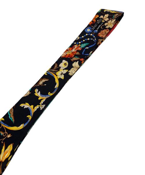 HERMES（エルメス）HERMES (エルメス) アスコットタイ ブラック サイズ:FREEの古着・服飾アイテム