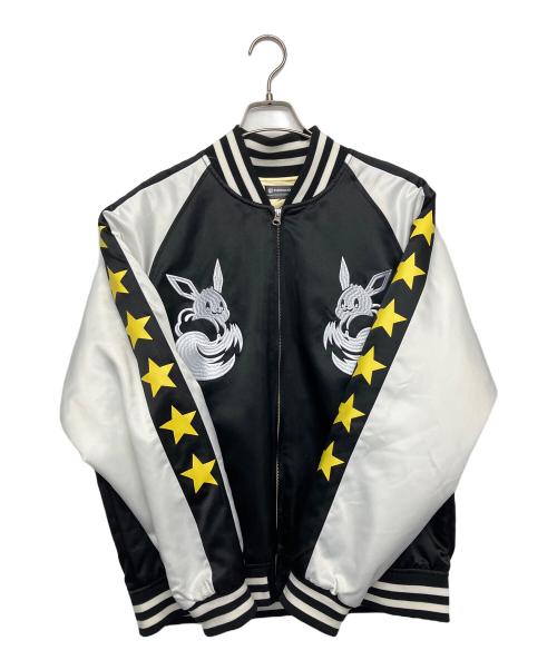 Pokemon Center（ポケモンセンター）Pokemon Center (ポケモンセンター) スタジャン ブラック サイズ:Lの古着・服飾アイテム