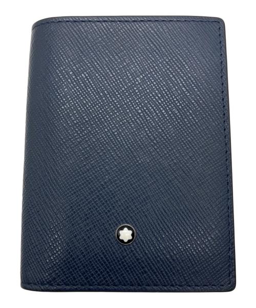 MONTBLANC（モンブラン）MONTBLANC (モンブラン) カードケース ネイビーの古着・服飾アイテム