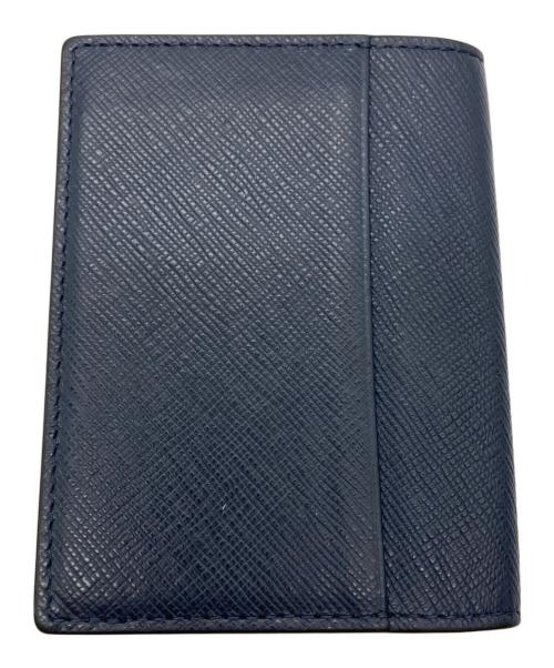 MONTBLANC（モンブラン）MONTBLANC (モンブラン) カードケース ネイビーの古着・服飾アイテム