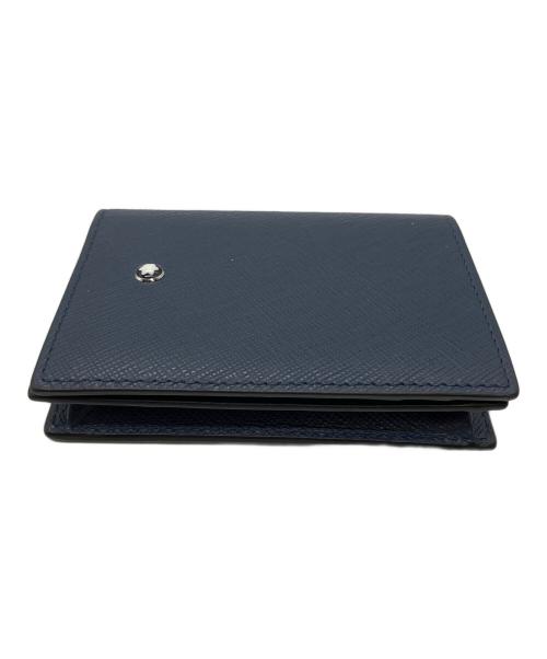 MONTBLANC（モンブラン）MONTBLANC (モンブラン) カードケース ネイビーの古着・服飾アイテム