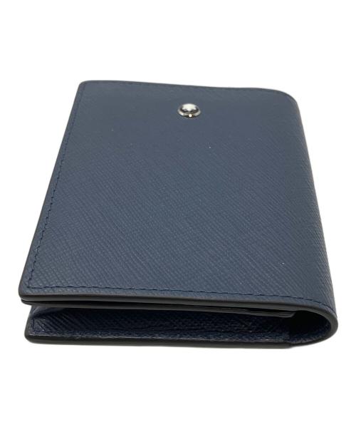 MONTBLANC（モンブラン）MONTBLANC (モンブラン) カードケース ネイビーの古着・服飾アイテム