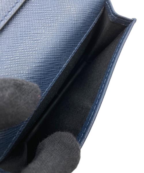 MONTBLANC（モンブラン）MONTBLANC (モンブラン) カードケース ネイビーの古着・服飾アイテム