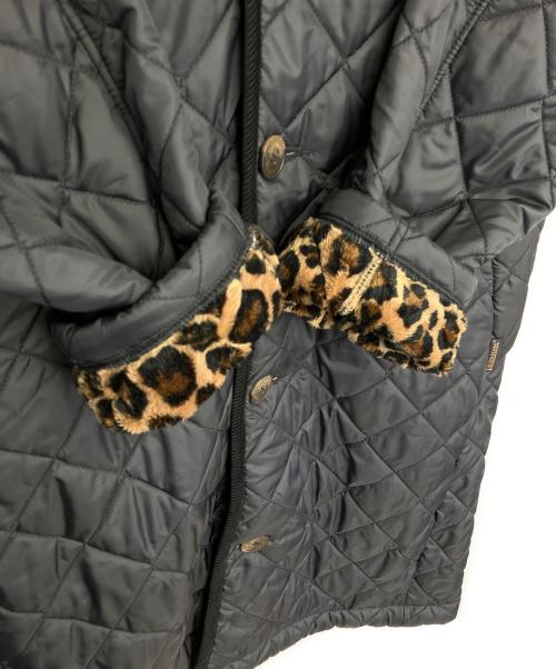 LAVENHAM（ラベンハム）LAVENHAM (ラベンハム) キルティングコート ブラック サイズ:36の古着・服飾アイテム