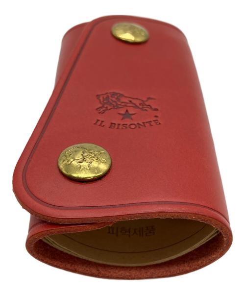 IL BISONTE（イル ビゾンテ）IL BISONTE (イル ビゾンテ) キーケース レッドの古着・服飾アイテム