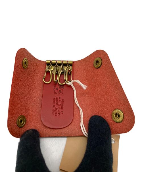 IL BISONTE（イル ビゾンテ）IL BISONTE (イル ビゾンテ) キーケース レッドの古着・服飾アイテム