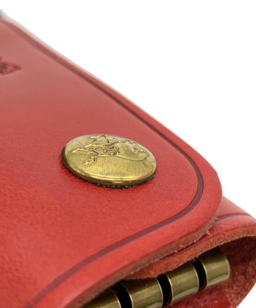 IL BISONTE（イル ビゾンテ）IL BISONTE (イル ビゾンテ) キーケース レッドの古着・服飾アイテム