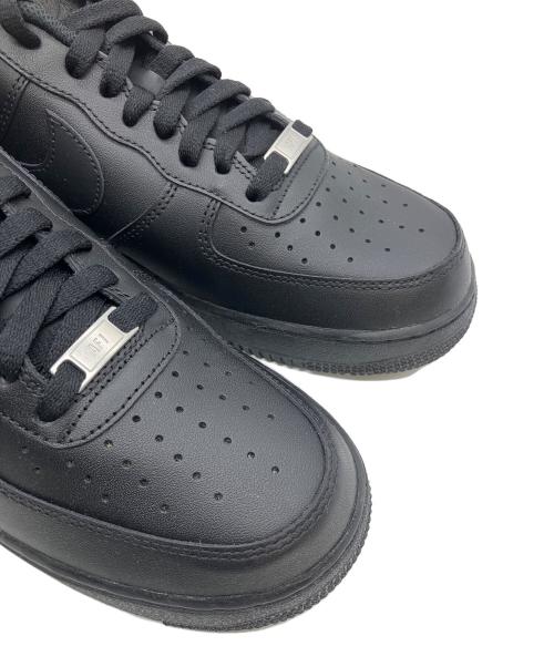 NIKE（ナイキ）NIKE (ナイキ) AIR FORCE1 スニーカー ブラック サイズ:27.5cmの古着・服飾アイテム