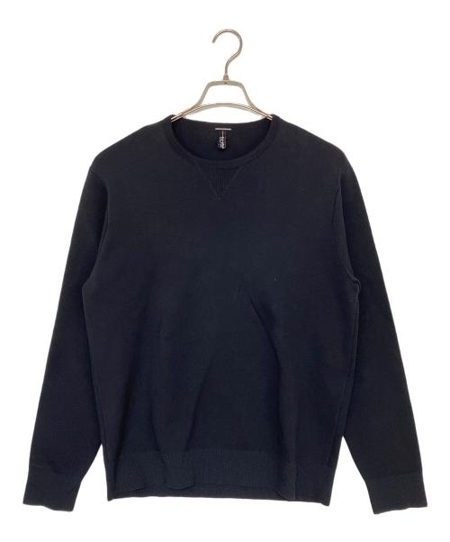30/70（トレンタセッタンタ）30/70 (トレンタセッタンタ) クルーネックスウェット ブラック サイズ:46の古着・服飾アイテム