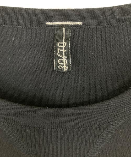 30/70（トレンタセッタンタ）30/70 (トレンタセッタンタ) クルーネックスウェット ブラック サイズ:46の古着・服飾アイテム