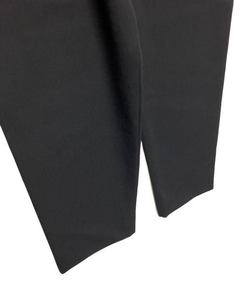 JOHN SMEDLEY（ジョンスメドレー）JOHN SMEDLEY (ジョンスメドレー) ウールフランネル イージーパンツ ブラック サイズ:1の古着・服飾アイテム